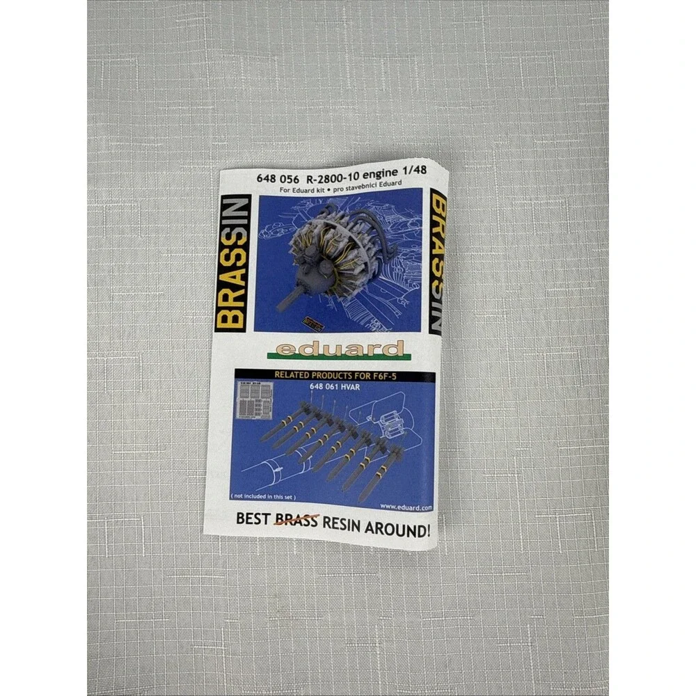 Eduard Brassin 1:48 R-2800-10 Engine Kit 648056